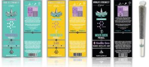 Presidential x THC Design Moon Rock Prerolls